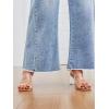 imageTrendy Queen Jeans for Women High Waisted Wide Straight Leg Stretchy Baggy Jeans Fashion Loose Denim Pants Fall 2025Light Blue