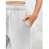imageTrendy Queen Sweatpants Women Baggy Joggers with Pockets Lounge Comfy Barrel Pants Teens Cute Y2K Sports Fall Clothes 2025Grey