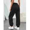 imageTrendy Queen Womens Sweatpants High Waisted Winter Baggy Lounge Pants Fall Active Fleece Comfy Joggers 2025Black