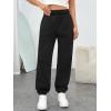 imageTrendy Queen Womens Sweatpants High Waisted Winter Baggy Lounge Pants Fall Active Fleece Comfy Joggers 2025Black