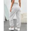 imageTrendy Queen Womens Sweatpants High Waisted Winter Baggy Lounge Pants Fall Active Fleece Comfy Joggers 2025Grey
