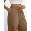 imageTrendy Queen Womens Wide Leg Sweatpants Baggy Lounge Travel Pants Fall Fashion Outfits 2025 Winter Joggers ClothesKhaki