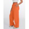 imageTrendy Queen Womens Wide Leg Sweatpants Baggy Lounge Travel Pants Fall Fashion Outfits 2025 Winter Joggers ClothesOrange