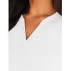imageTrendy Queen Womens Long Sleeve Shirts V Neck Ribbed Knit Fall Tops Henley Teen Girls Basic Tee 2025White