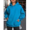 imageTrendy Queen Womens Oversized Hoodies Fleece Sweatshirts Fall Fashion Pullover Sweaters Winter ClothesBlue