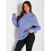 imageTrendy Queen Womens Oversized Hoodies Fleece Sweatshirts Fall Fashion Pullover Sweaters Winter ClothesBlue Purple