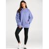 imageTrendy Queen Womens Oversized Hoodies Fleece Sweatshirts Fall Fashion Pullover Sweaters Winter ClothesBlue Purple