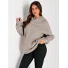 imageTrendy Queen Womens Oversized Hoodies Fleece Sweatshirts Fall Fashion Pullover Sweaters Winter ClothesCoffee Grey