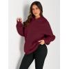 imageTrendy Queen Womens Oversized Hoodies Fleece Sweatshirts Fall Fashion Pullover Sweaters Winter ClothesDeep Red