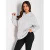 imageTrendy Queen Womens Oversized Hoodies Fleece Sweatshirts Fall Fashion Pullover Sweaters Winter ClothesGrey
