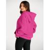 imageTrendy Queen Womens Oversized Hoodies Fleece Sweatshirts Fall Fashion Pullover Sweaters Winter ClothesHot Pink