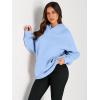 imageTrendy Queen Womens Oversized Hoodies Fleece Sweatshirts Fall Fashion Pullover Sweaters Winter ClothesSky Blue