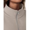 imageTrendy Queen Womens Sweatshirts Zip Up Hoodies Cropped Crewneck Pullover Casual Jackets Y2k Clothes Fall Fashion Outfits 2025Coffeegrey