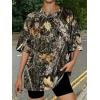 imageTrendy Queen Womens Oversized Summer T Shirts Plus Size Batwing Cute Casual Tops Short Sleeves Fashion Workout ClothesCamo Dark