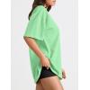 imageTrendy Queen Womens Oversized Summer T Shirts Plus Size Batwing Cute Casual Tops Short Sleeves Fashion Workout ClothesMintgreen