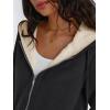 imageTrendy Queen Zip Up Hoodies for Women Fleece Lined Jackets Winter Coats Long Sleeve Sweatshirts Pullover Fall ClothesBlack