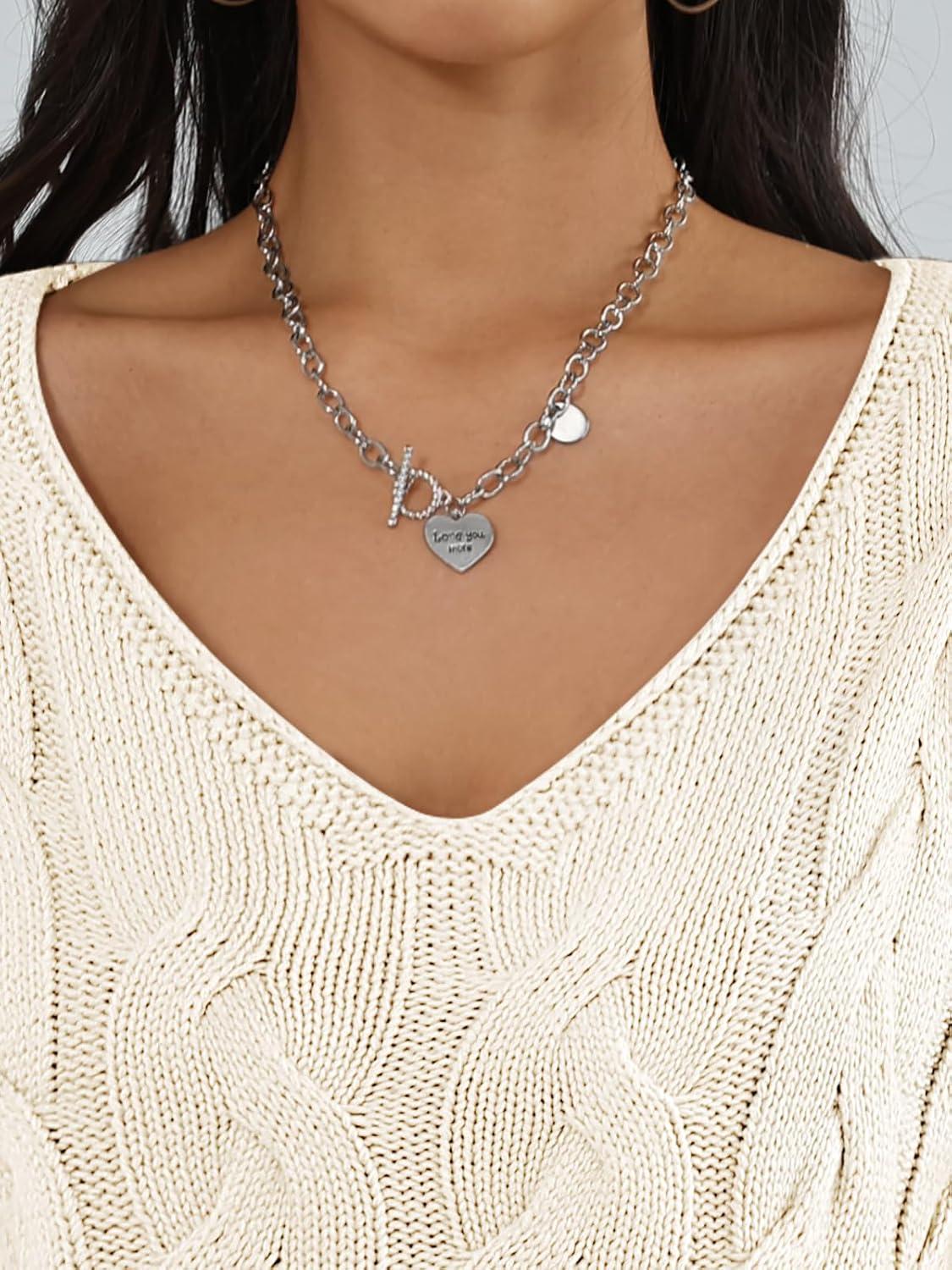 imageTrendy Queen Oversized Long Sleeve V Neck Cable Knit SweatersCream