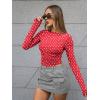 imageTrendy Queen Womens Boat Neck Tops Long Sleeve Shirts Casual Fitted Tee Shirts Solid Color Fall Basic Clothes 2025Love