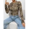 imageTrendy Queen Womens Long Sleeve T Shirts Fall Fashion 2025 Basic Crop Tops Going Out Outfits Y2k ClothesLeopard