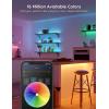 imageGovee 100ft LED Strip Lights Bluetooth RGB LED Lights with App Control 64 Scenes and Music Sync LED Strip Lighting for Bedroom Living Room Kitchen Party ETL Listed Adapter656ft