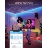 imageGovee 100ft LED Strip Lights Bluetooth RGB LED Lights with App Control 64 Scenes and Music Sync LED Strip Lighting for Bedroom Living Room Kitchen Party ETL Listed Adapter656ft