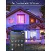 imageGovee 100ft LED Strip Lights Bluetooth RGB LED Lights with App Control 64 Scenes and Music Sync LED Strip Lighting for Bedroom Living Room Kitchen Party ETL Listed Adapter656ft