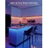 imageGovee 100ft LED Strip Lights Bluetooth RGB LED Lights with App Control 64 Scenes and Music Sync LED Strip Lighting for Bedroom Living Room Kitchen Party ETL Listed Adapter328ft