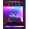 imageGovee 100ft RGBIC LED Strip Lights Smart LED Lights Work with Alexa and Google Assistant LED Lights for Bedroom WiFi App Control Segmented DIY Multiple Colors Color Changing Light LED Lights656ft