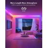 imageGovee 100ft RGBIC LED Strip Lights Smart LED Lights Work with Alexa and Google Assistant LED Lights for Bedroom WiFi App Control Segmented DIY Multiple Colors Color Changing Light LED Lights100ft