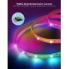 imageGovee 100ft RGBIC LED Strip Lights Smart LED Lights Work with Alexa and Google Assistant LED Lights for Bedroom WiFi App Control Segmented DIY Multiple Colors Color Changing Light LED Lights164ft