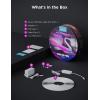 imageGovee COB LED Strip Light Pro LED Lights for Bedroom Compatible with Alexa Google Assistant and Matter RGBICW Light with Warm White Smart Strip Light LED Lights for Bedroom Color Changing 98ft164ft
