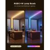 imageGovee COB LED Strip Light Pro LED Lights for Bedroom Compatible with Alexa Google Assistant and Matter RGBICW Light with Warm White Smart Strip Light LED Lights for Bedroom Color Changing 98ft164ft