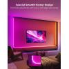 imageGovee Neon Rope Light for Wall Lining LED Rope Lights Work with Matter Google Assistant Alexa 164ft RGBIC Strip Lights with Smart App Control and Music Sync for Living Room Bedroom Wall Corners164ft