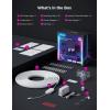 imageGovee Neon Rope Light for Wall Lining LED Rope Lights Work with Matter Google Assistant Alexa 164ft RGBIC Strip Lights with Smart App Control and Music Sync for Living Room Bedroom Wall Corners164ft