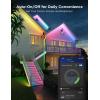 imageGovee Outdoor LED Strip Lights 984ft Smart Outdoor Lights Work with Alexa and Google Assistant App Control IP65 Waterproof RGBIC Outdoor Lights for Patio Eave Christmas Decorations984ft