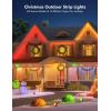 imageGovee Outdoor LED Strip Lights 984ft Smart Outdoor Lights Work with Alexa and Google Assistant App Control IP65 Waterproof RGBIC Outdoor Lights for Patio Eave Christmas Decorations984ft