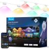 imageGovee Permanent Outdoor Lights Pro 150ft with 90 RGBIC LED Lights for Daily and Accent Lighting 75 Scene Modes for Outdoor Decor IP67 Waterproof Works with Alexa Google Assistant Matter WhiteWhite
