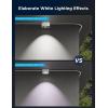 imageGovee Permanent Outdoor Lights Pro 150ft with 90 RGBIC LED Lights for Daily and Accent Lighting 75 Scene Modes for Outdoor Decor IP67 Waterproof Works with Alexa Google Assistant Matter WhiteWhite