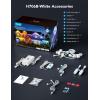imageGovee Permanent Outdoor Lights Pro 150ft with 90 RGBIC LED Lights for Daily and Accent Lighting 75 Scene Modes for Outdoor Decor IP67 Waterproof Works with Alexa Google Assistant Matter WhiteWhite
