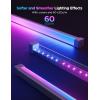imageGovee RGBIC LED Strip Lights 164ft with Covers Smart LED Lights for Bedroom Work with Alexa and Google Assistant LED Diffuser Channel with LED Christmas Lights Skirting Lines Studio Cabinet328ft