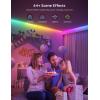 imageGovee RGBIC LED Strip Lights Smart LED Lights for Bedroom Bluetooth LED Lights APP Control DIY Multiple Colors on One Line Color Changing LED Strip Lighting Music Sync Christmas Decor 164ft656ft