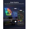 imageGovee RGBIC Neon Lights LED Smart Neon Rope Light 2 Works with Matter Alexa Google Assistant Custom DIY Neon Strip Lights for Living Room and Bedroom Decor Softer Material 164ft WhiteBlack