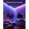 imageGovee RGBIC Strip Light 2 Pro with Matter 164ft Smart LED Strip Lights Work with Alexa and Google Assistant DIY Color Changing Light Strip LED Lights for Bedroom Cabinet Party New Year Decor656ft