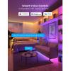 imageGovee RGBIC Strip Light 2 Pro with Matter 164ft Smart LED Strip Lights Work with Alexa and Google Assistant DIY Color Changing Light Strip LED Lights for Bedroom Cabinet Party New Year Decor656ft