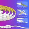 imageGovee Smart LED Strip Lights 164ft WiFi LED Strip Lighting Work with Alexa and Google Assistant 16 Million Colors with App Control and Music Sync LED Lights for Bedroom New Year Decorations164ft