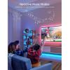imageGovee Smart WiFi LED Strip Lights 50ft RGB Led Strip Lighting Work with Alexa and Google Assistant Color Changing Light Strip Music Sync LED Lights for Bedroom Party New Year Easy to Install328FT