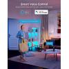 imageGovee Smart WiFi LED Strip Lights 50ft RGB Led Strip Lighting Work with Alexa and Google Assistant Color Changing Light Strip Music Sync LED Lights for Bedroom Party New Year Easy to Install164FT