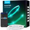 imageGovee 100ft LED Strip Lights Bluetooth RGB LED Lights with App Control 64 Scenes and Music Sync LED Strip Lighting for Bedroom Living Room Kitchen Party ETL Listed Adapter50ft
