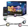imageGovee Permanent Outdoor Lights Pro 150ft with 90 RGBIC LED Lights for Daily and Accent Lighting 75 Scene Modes for Outdoor Decor IP67 Waterproof Works with Alexa Google Assistant Matter WhiteBlack