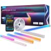 imageGovee RGBIC LED Strip Lights 164ft with Covers Smart LED Lights for Bedroom Work with Alexa and Google Assistant LED Diffuser Channel with LED Christmas Lights Skirting Lines Studio Cabinet98ft